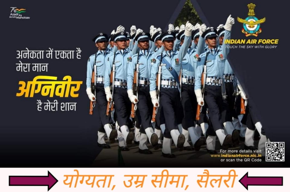 Agneepath Agniveer Indian Air Force Recruitment 2022 Notification Full Details